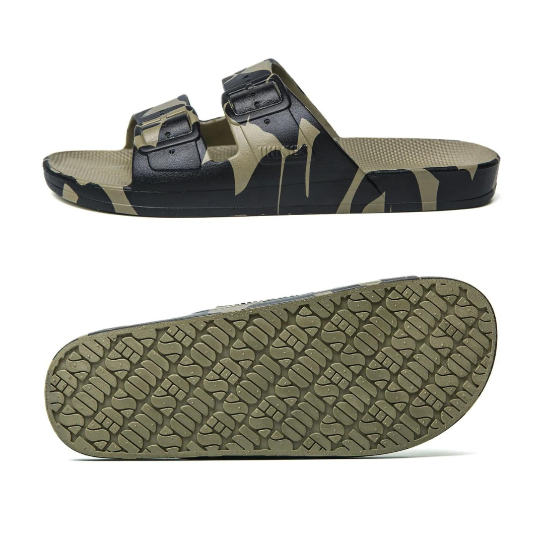 FREEDOM MOSES Sandals | GOA Black Khaki